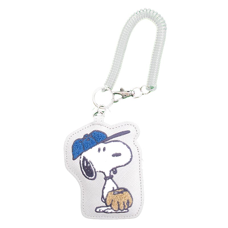 PEANUTS ダイカット刺繍パスケース /GYスヌーピー